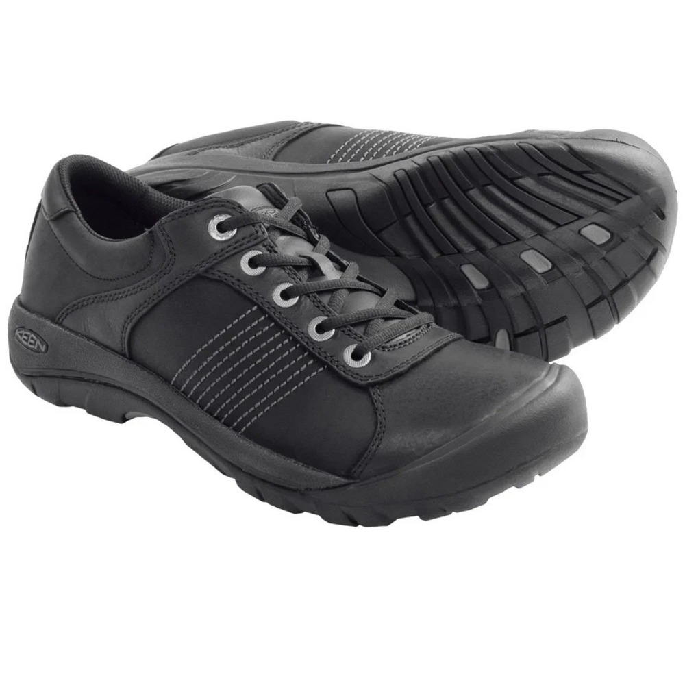 Keen Finley Mens Black Lace Up Shoes Outdoors Sz 10 M